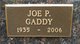 Joe P Gaddy Photo