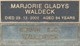  Marjorie Gladys Waldeck