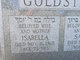  Isabella “Bella” <I>Freede</I> Goldstein