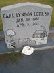 Carl Lyndon Lott Sr. Photo