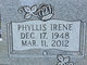  Phyllis Irene <I>Hill</I> Barrier