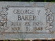 Profile photo:  George V. Baker