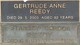 Gertrude Anne Reedy