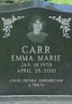 Emma Marie “Buffy” King Carr Photo