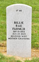 Billie Rae Morgan Farmer Photo