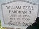  William Cecil “Bill” Hardman II