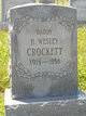  Henry Wesley Crockett