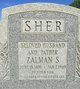  Zalman S. Sher