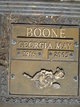 Georgia May Shipley Boone Photo