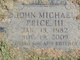  John Michael “Pizzy” Price III