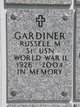  Russell Melvin Gardiner