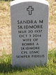  Sandra Marie <I>Wise</I> Skidmore