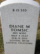  Diane Marie <I>Dixon</I> Tomsic