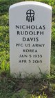 PFC Nicholas Rudolph Davis Photo