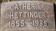  Catherine <I>Manninger</I> Hettinger