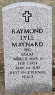 PFC Raymond Lyle Maynard Photo