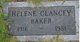  Mary Helene “Helene” <I>Clancey</I> Baker