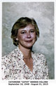 Profile photo:  Catherine Dennis “Cathy” <I>Collins</I> Caldwell