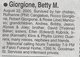  Betty Marie <I>Baker</I> Giorgione