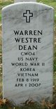 Warren Westre Dean Photo