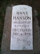  Hans Hanson Hammerhaugen