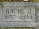  Harriett J. “Hattie” <I>Swiler</I> Little