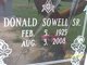  Donald P Sowell Sr.