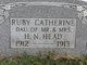  Ruby Catherine Head
