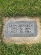  Lena Johanna <I>Simonson</I> Johnson