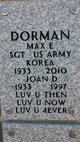  Joan Diane <I>Pershall</I> Dorman
