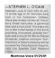  Stephen Louis “Steve” O'Cain