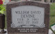  William David “Debo” Devine