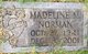 Madeline Marie Norman Photo
