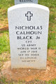 Capt Nicholas Calhoun “Nick” Black Jr. Photo