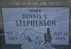 Dennis S “Homer” Stephenson Photo