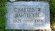  Charles W. Bartlette