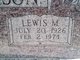  Lewis M. Wilkerson