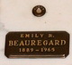  Emily R <I>Hess</I> Beauregard