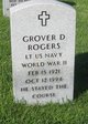 Grover Denton Rogers Photo