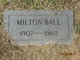 Milton Ball Photo