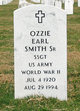 Ozzie Earl Smith Sr. Photo