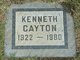  Kenneth Weldon Cayton