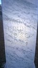  Mary <I>Ashcroft</I> Pruitt