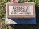 Edward Vincent Metcalf