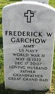  Frederick William Garchow