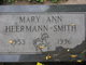  Mary Ann <I>Linton</I> Heermann-Smith