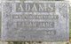  Sarah Jane <I>Coghlin</I> Adams