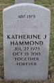 Katherine June “Katie” Mullins Hammond Photo