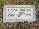 Carie Brown Photo