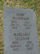  Margaret E. <I>MacDonald</I> Sullivan